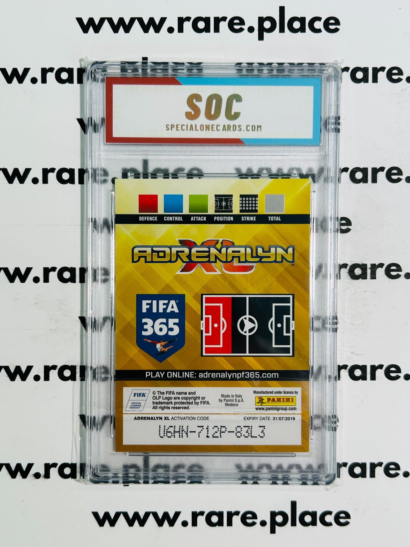 2018 Panini Benjamin Mendy Fifa 365 - Adrenalyn XL #UE2 SOC POP 1 - Image 2