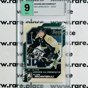2011 Upper Deck - Auto Olivier Archambault #55