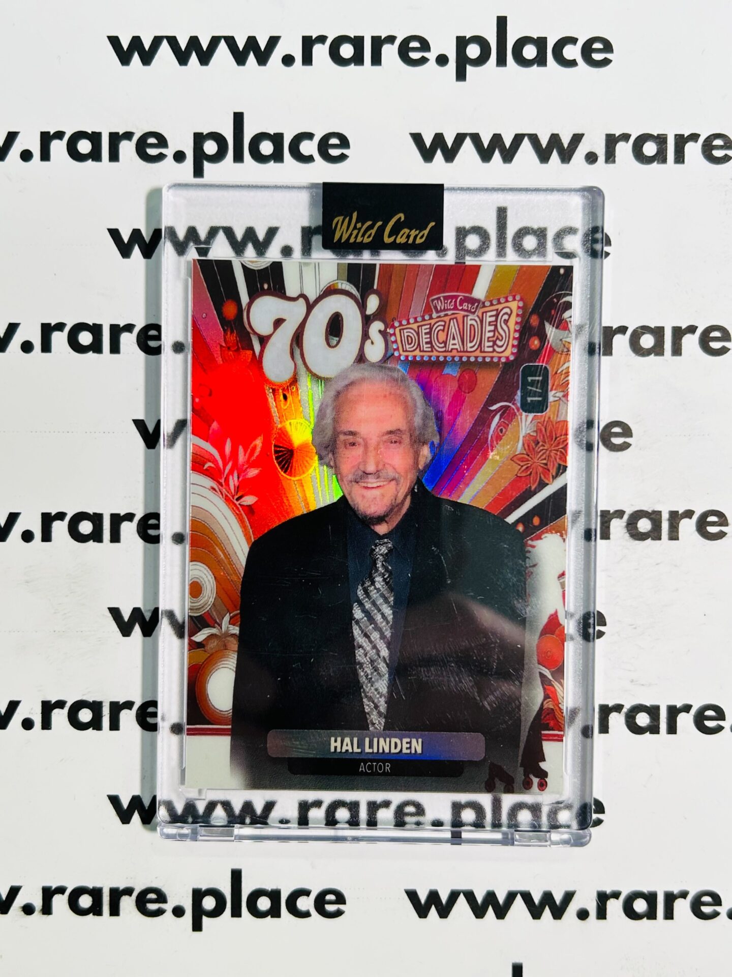 2024 Wild Card Decades Hal Linden 70's #D170W3-HL 1/1