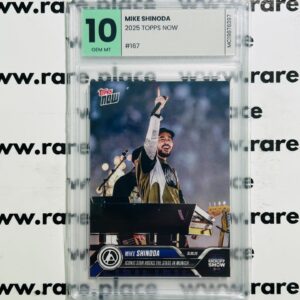 2025 Topps Now Mike Shinoda #167 GEM MT 10