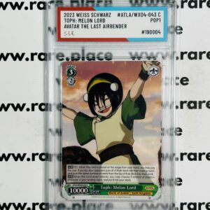 2023 Weiss Schwarz Toph: Melon Lord Avatar The Last Airbender #ATLA/WX04-043 SOC POP1