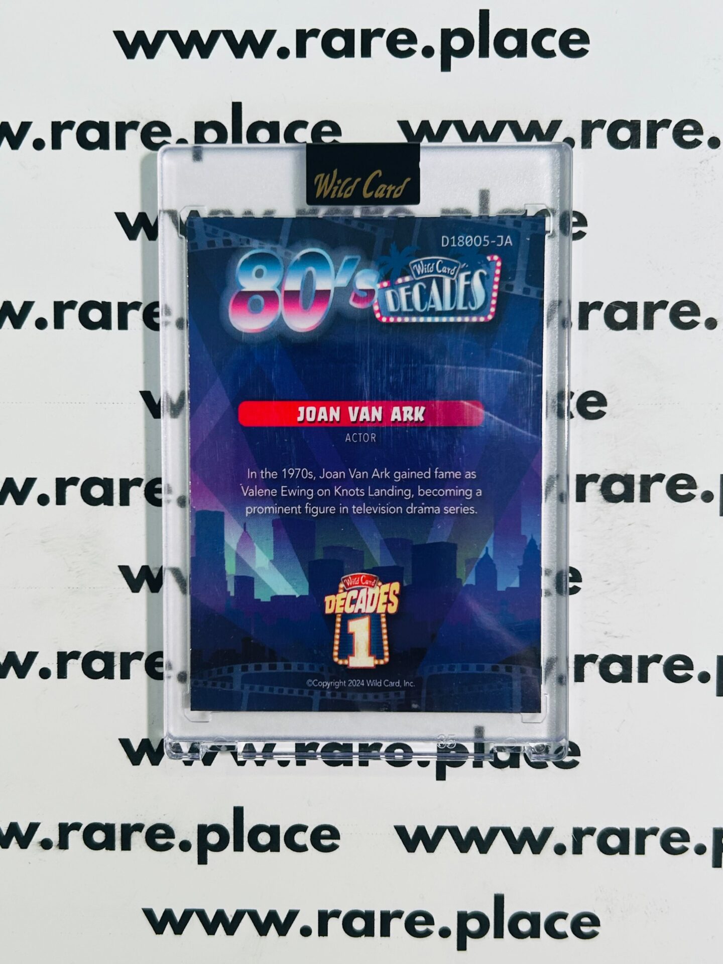 2024 Wild Card Decades Joan Van Ark 80'S #D180O5-JA - REF.E2B3E - Image 2