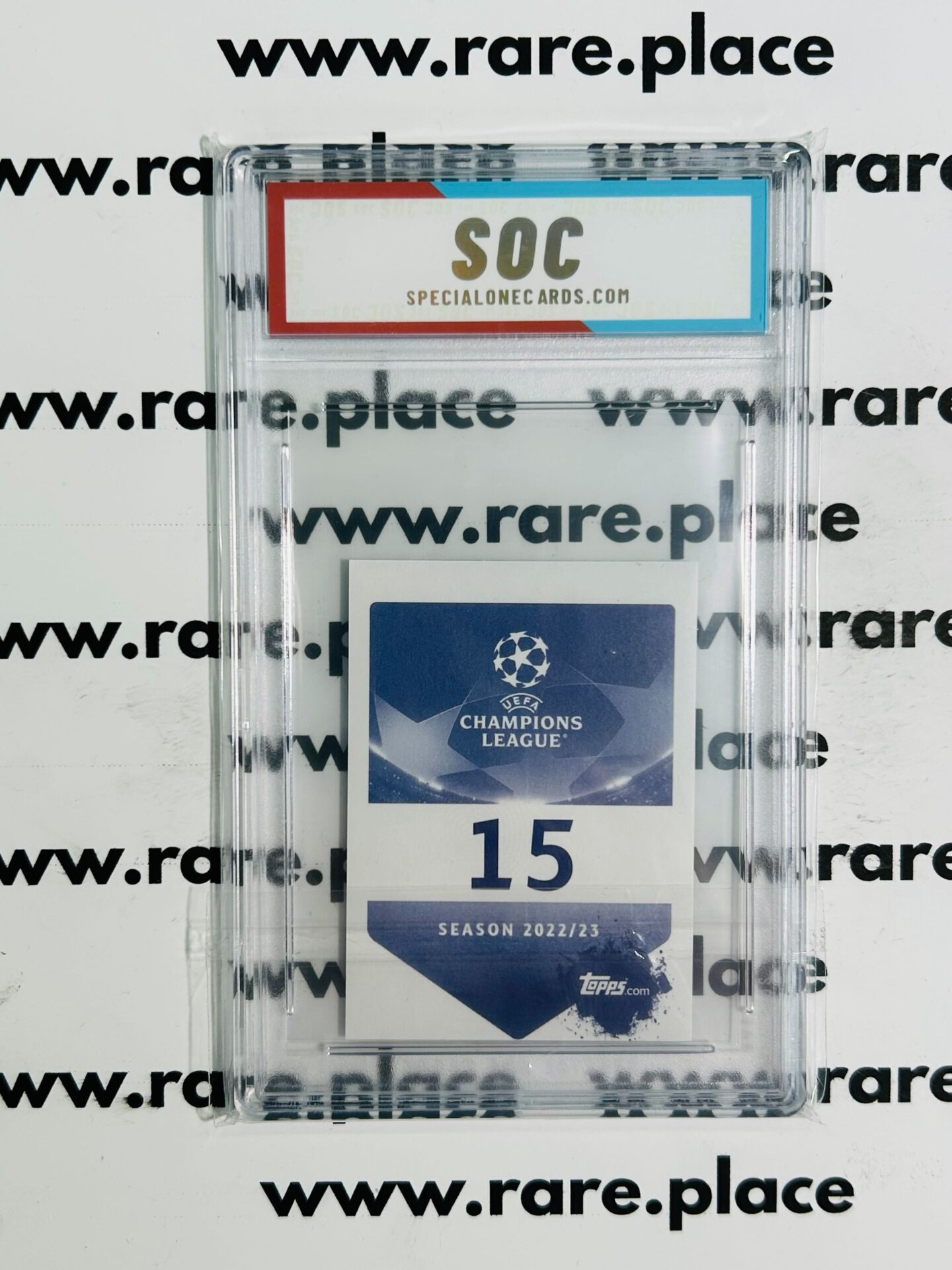 2022 Topps - Shiny Benzema UCL Season 2022-23 #15 SOC POP 1 - Image 2