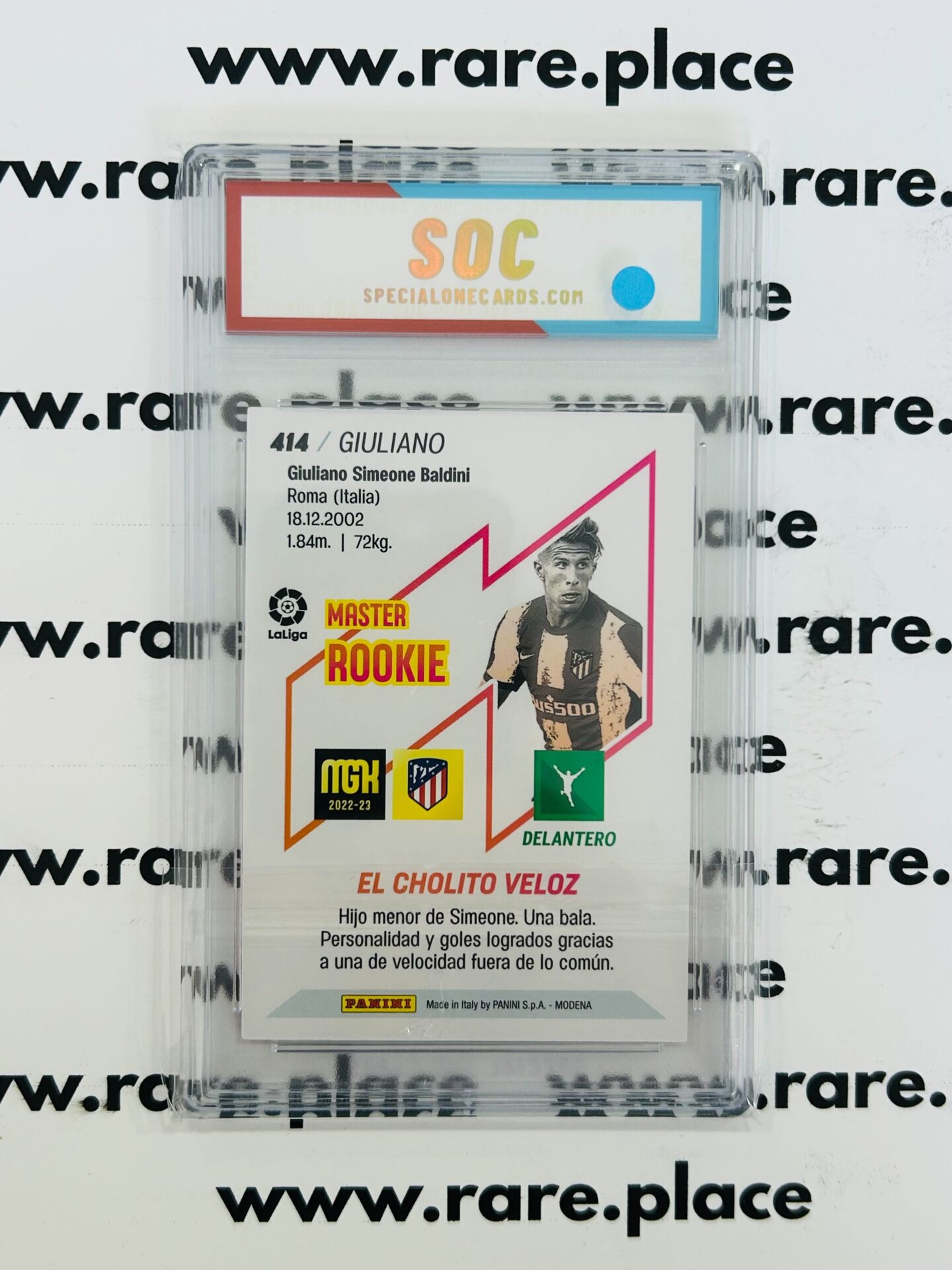 2022 Panini Giuliano Megacracks 2022-23 #414 SOC POP1 - Image 2