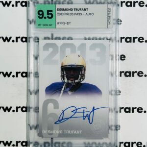 2013 Press Pass - Auto Desmond Trufant #PPS-DT MT-GEM MT 9.5