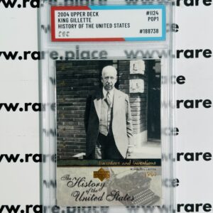 2004 Upper Deck King Gillette History Of The United States II24 SOC POP1