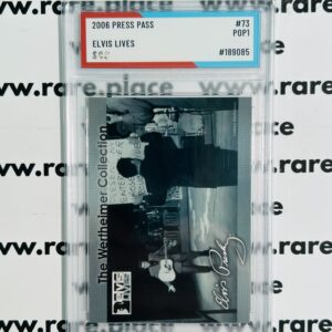 2006 Press Pass Elvis Presley Elvis Lives #73 SOC POP1