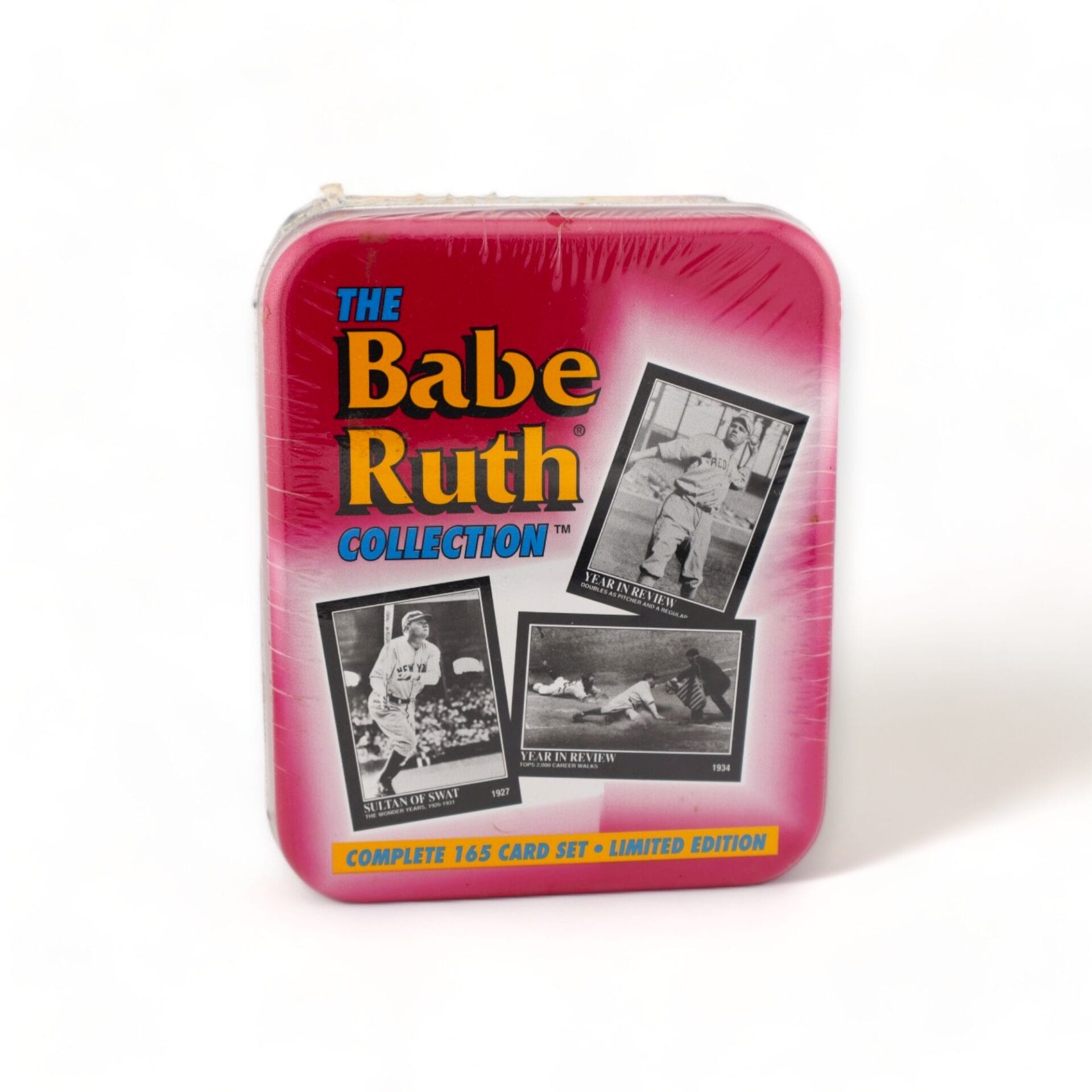 1992 MEGACARDS The Babe Ruth Collection Complete Set Limited Edition Factory Sealed - Wax Sealed Box - Image 2