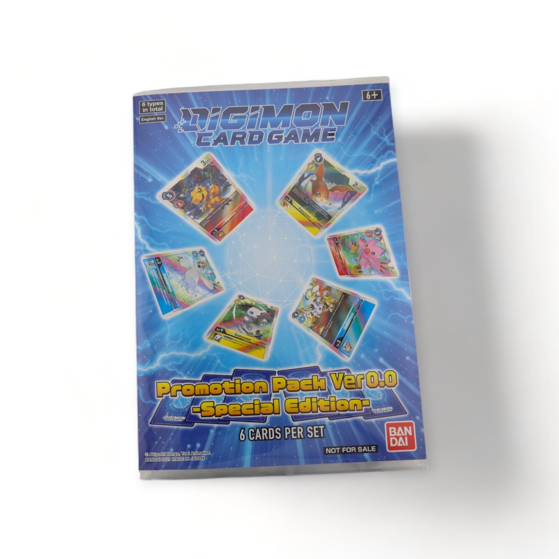 2021 Digimon Card Game Promotion Pack Ver 0.0 Special Edition Wax Sealed Box BANDAI