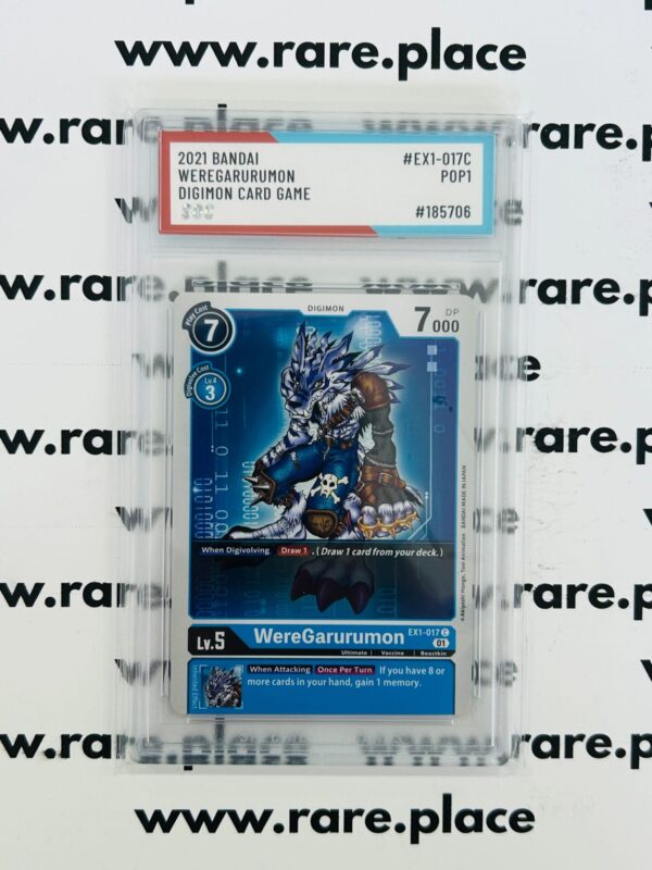 2021 Bandai Waregarurumon Digimon Card Game #EX1-017 C SOC POP1