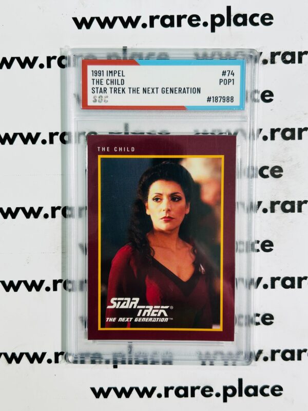 1991 Impel The Child Star Trek The Next Generation #74 SOC POP1