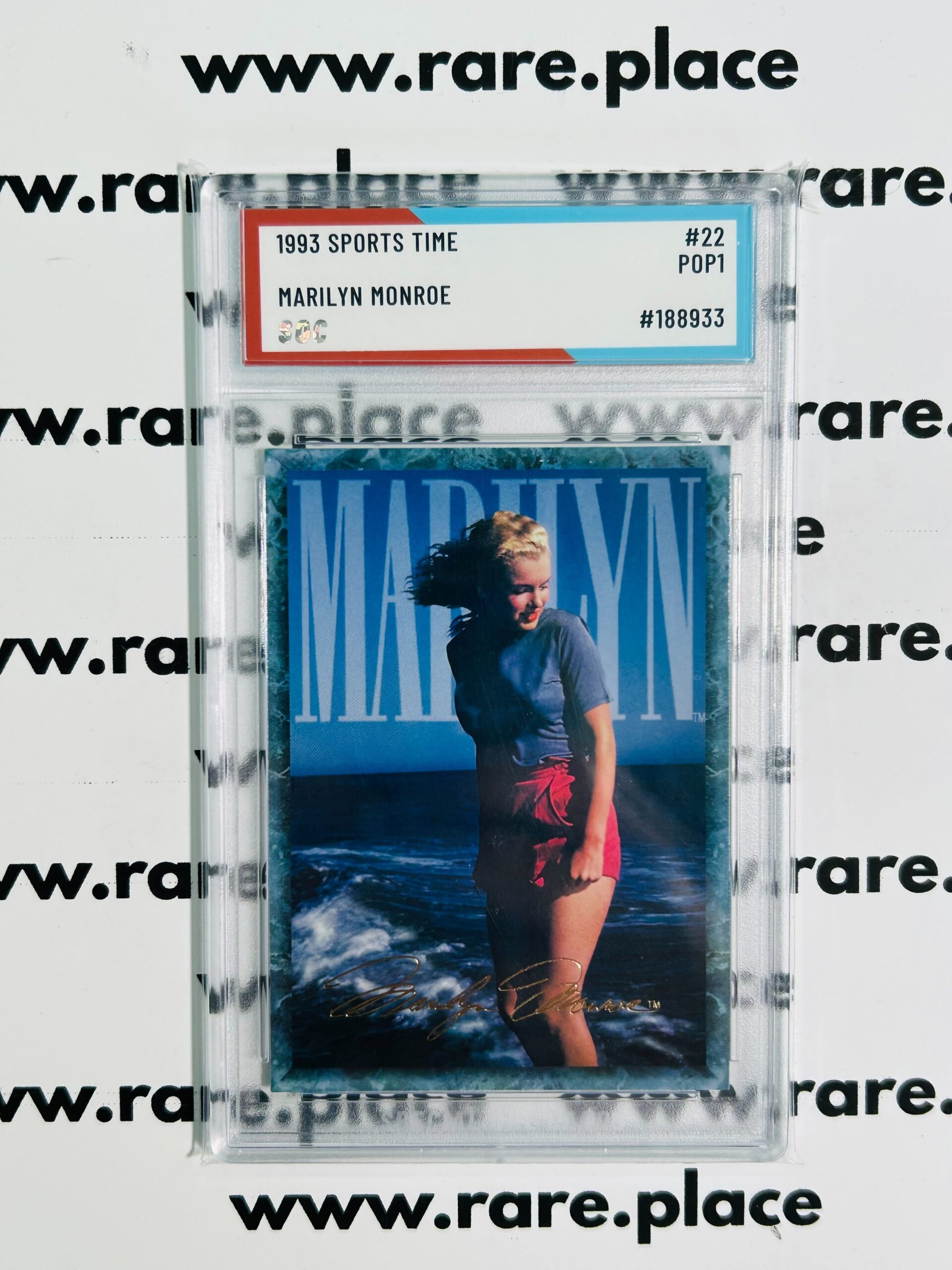 1993 Sports Time Marilyn Monroe #22 SOC POP1