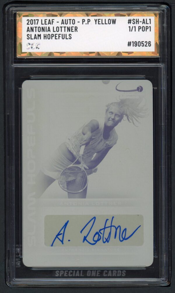 2017 LEAF #SH-AL1 ANTONIA LOTTNER SLAM HOPFULS SOC POP1