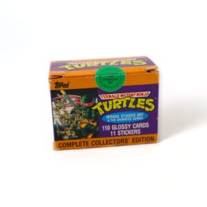 1989 Teenage Mutant Ninja Turtles Collectors Edition Factory Set Wax Sealed Box TOPPS