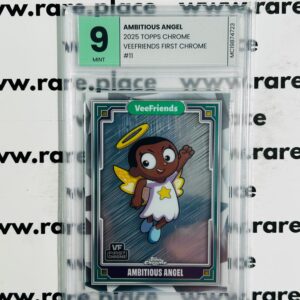 2025 Topps Chrome Amvitious Angel Veefriends First Chrome #11 MINT 9
