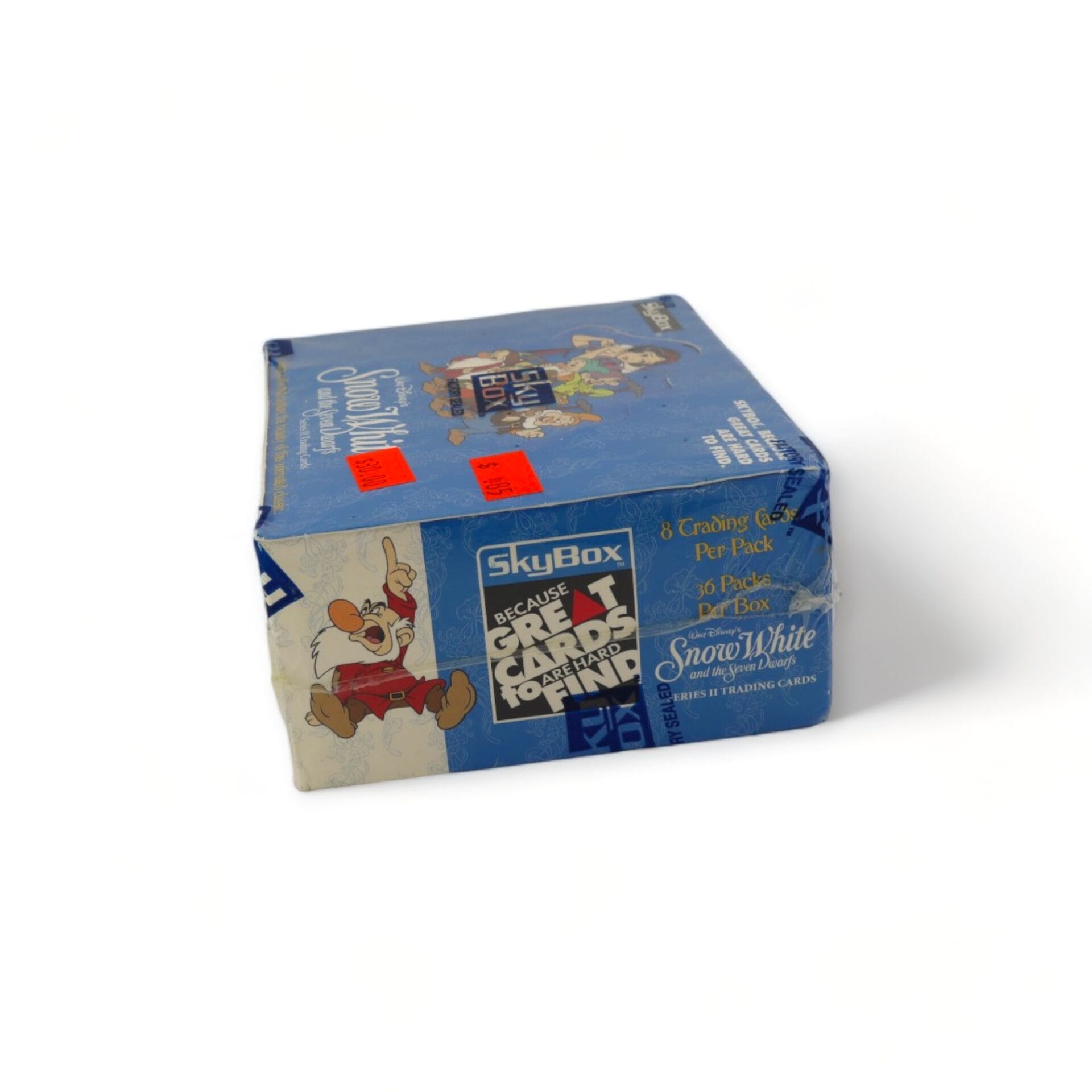 1994 Snow White And The Seven Dwarfs Cards Wax Sealed Box (36 Packs) SKYBOX - Image 3