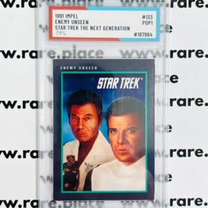 1991 Impel Enemy Unseen Star Trek The Next Generation #133 SOC POP1