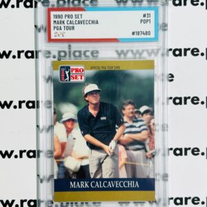 1990 Pro Set Mark Calcavecchia PGA Tour #31 SOC POP1