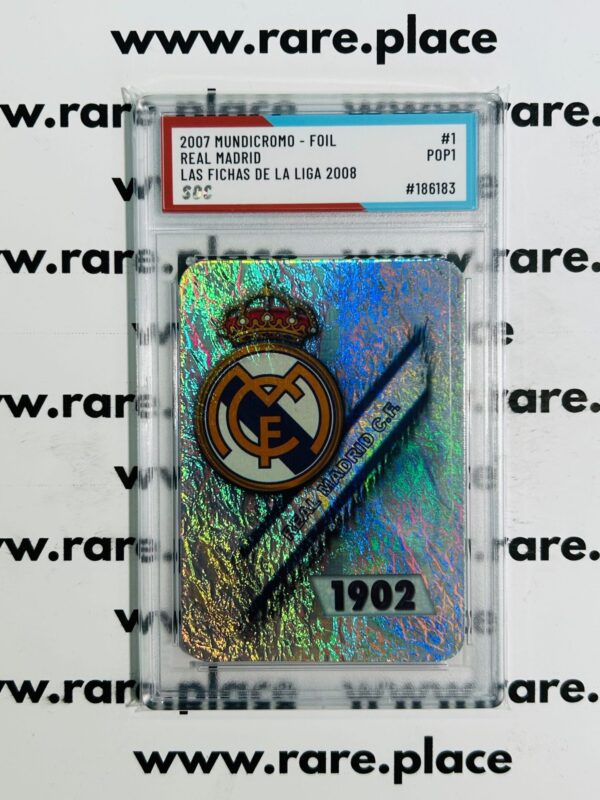 2007 Mundicromo – Foil Real Madrid Las Fichas De La Liga 2008 #1