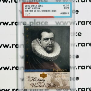 2004 Upper Deck Henry Hudson History Of The United States #EX13 SOC POP1