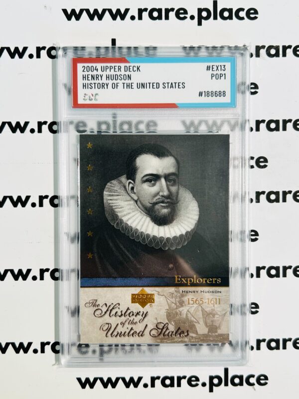 2004 Upper Deck Henry Hudson History Of The United States #EX13 SOC POP1