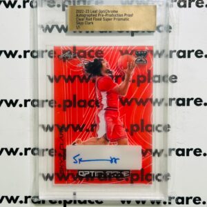 2022-23 Leaf Optichrome Skyy Clark Autographed Pre-production Proof 1/1