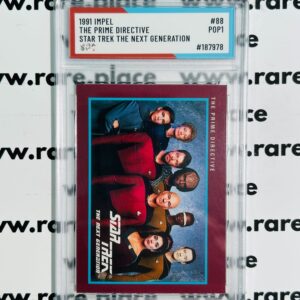 1991 Impel The Prime Directive Star Trek The Next Generation #88 SOC POP1