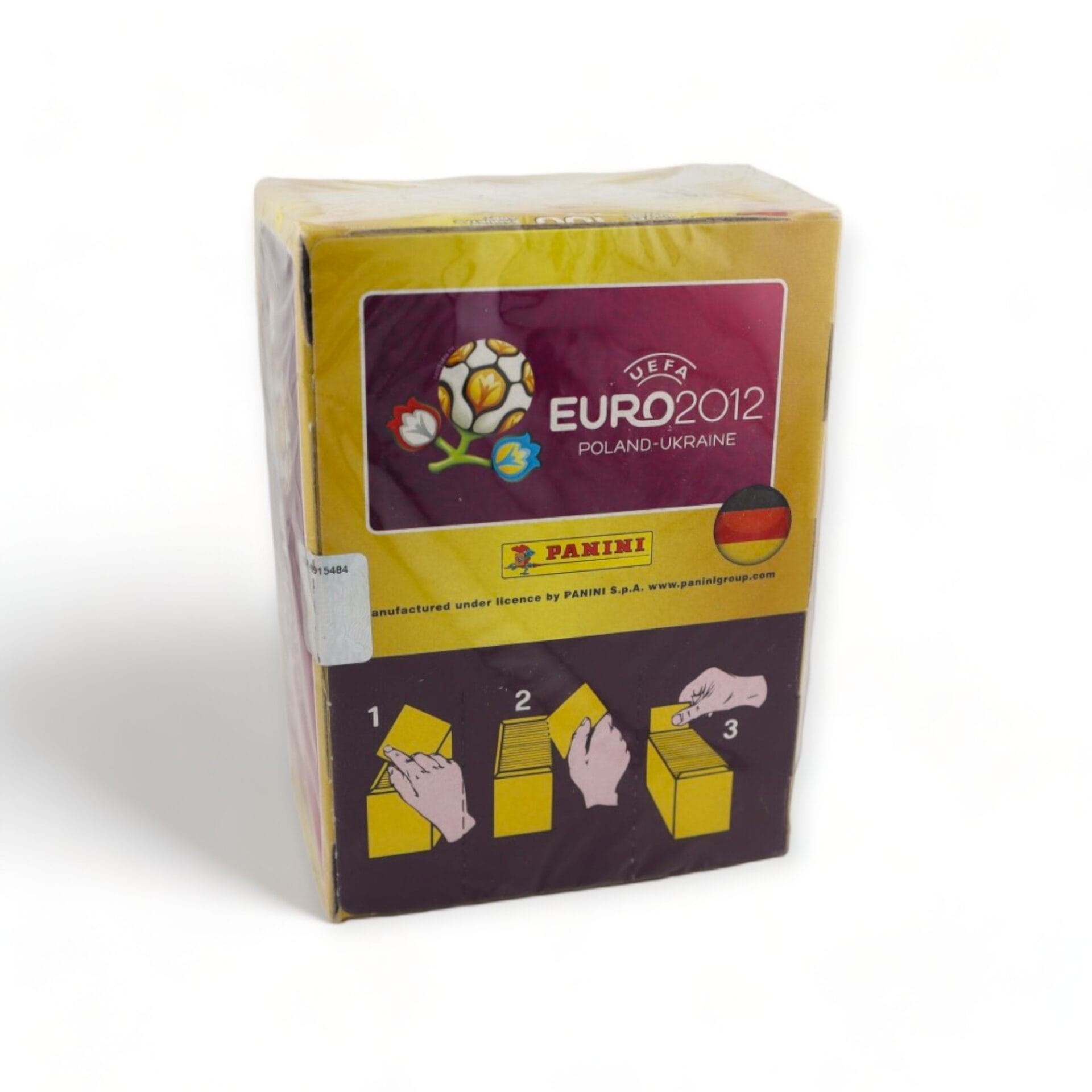 UEFA Euro 2012 Poland-Ukraine Factory-Sealed Sticker Boxes Collection - Wax Sealed Box - Image 3