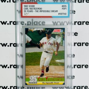 1992 Score Carl Yastrzemski 25 Years - The Impossible Dream #B15 SOC POP1