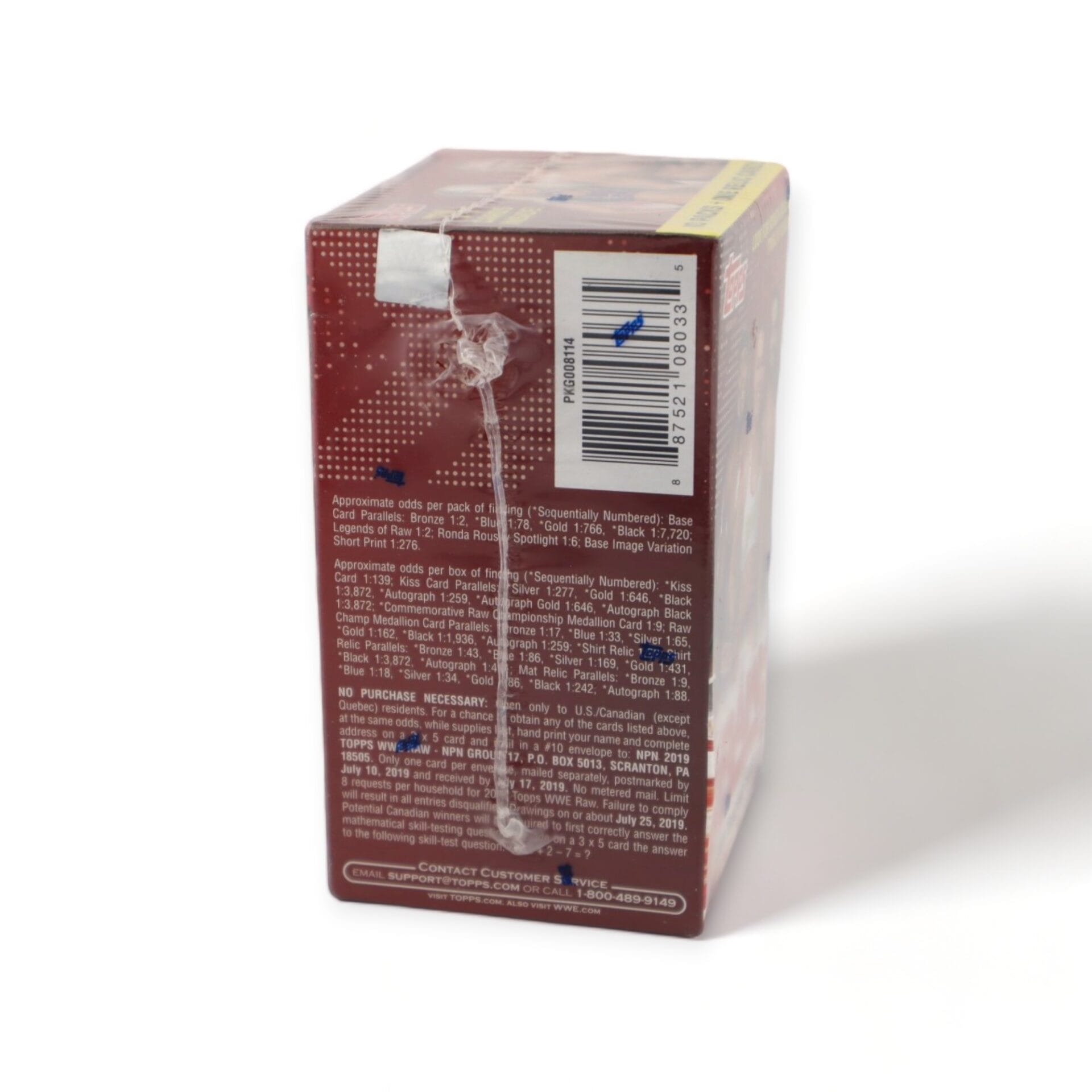 2019 WWE Raw Wax Sealed Box TOPPS - Image 4