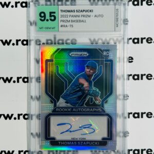 2022 Panini Prizm - Auto Thomas Szapucki Prizm Baseball #RA-TS MT-GEM MT 9.5