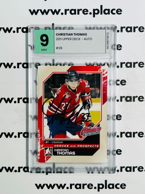 2011 Upper Deck – Auto Christian Thomas #29
