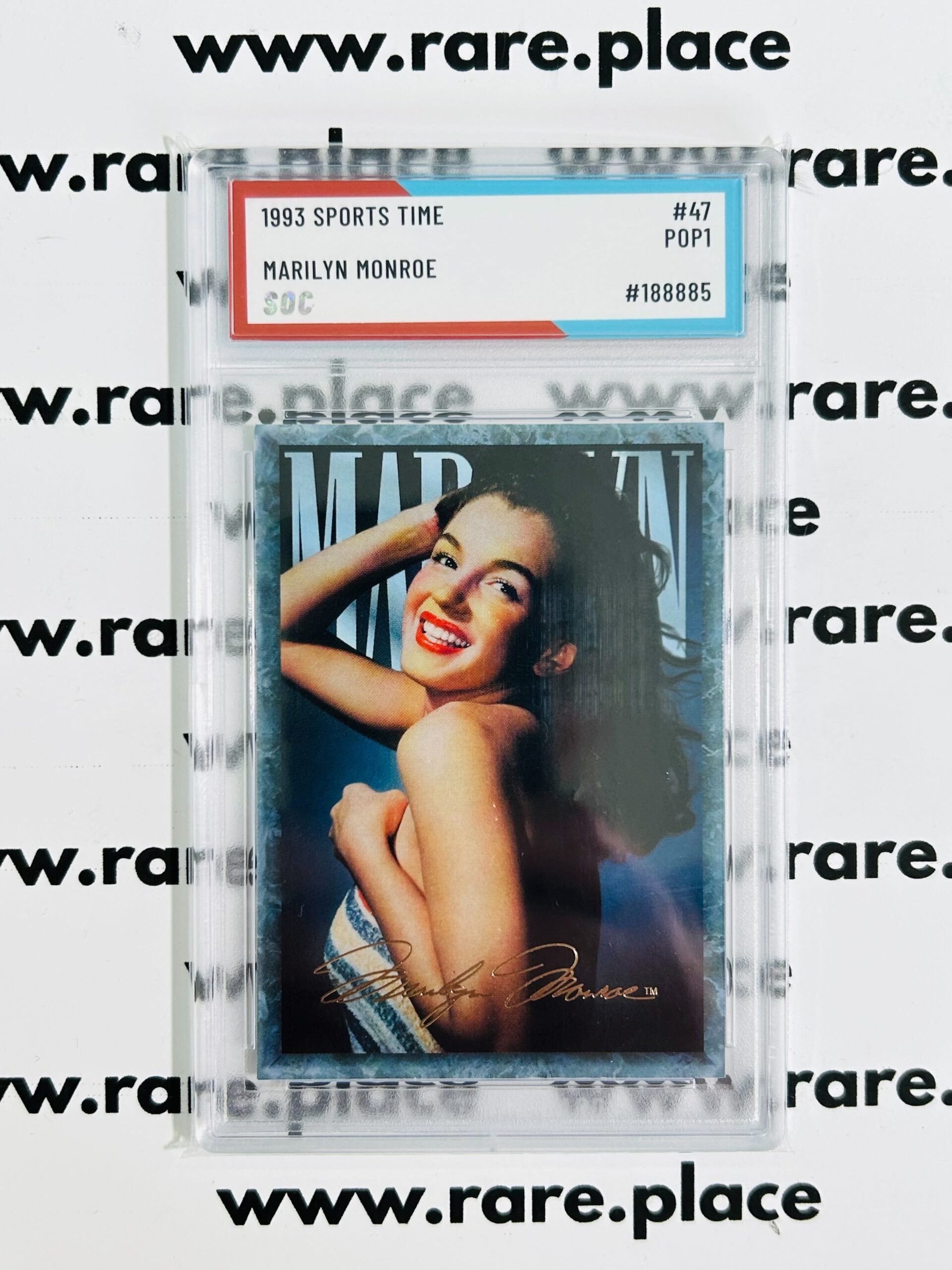 1993 Sports Time Marilyn Monroe #47 SOC POP1