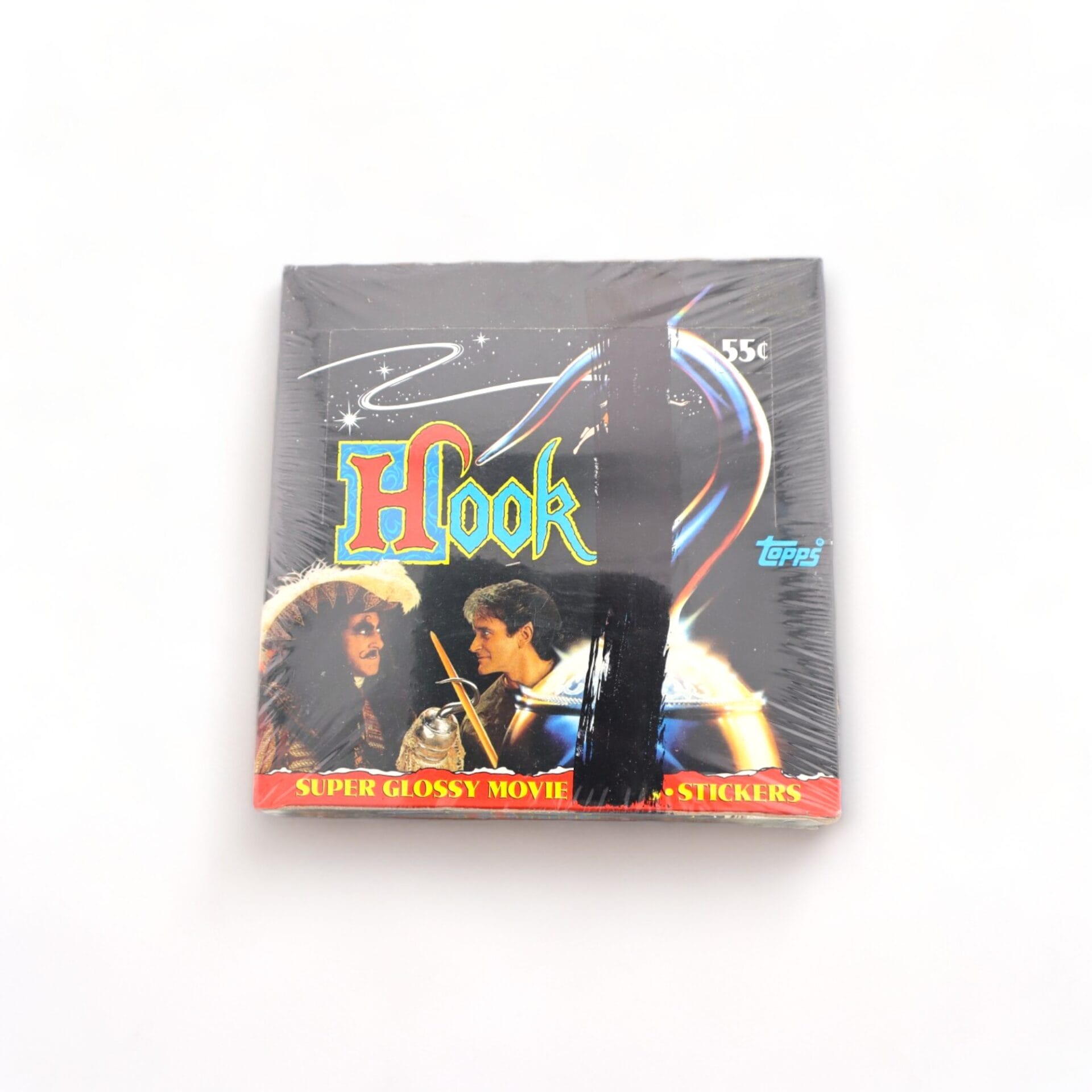 1991 Hook Super Glossy Movie Stickers Wax Sealed Box TOPPS
