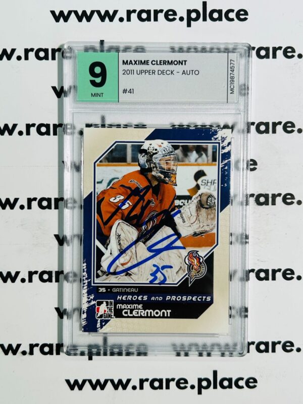 2011 Upper Deck – Auto Maxime Clermont #41