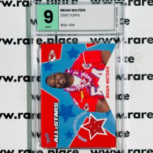 2005 Topps Brian Waters #BA-BW MINT 9