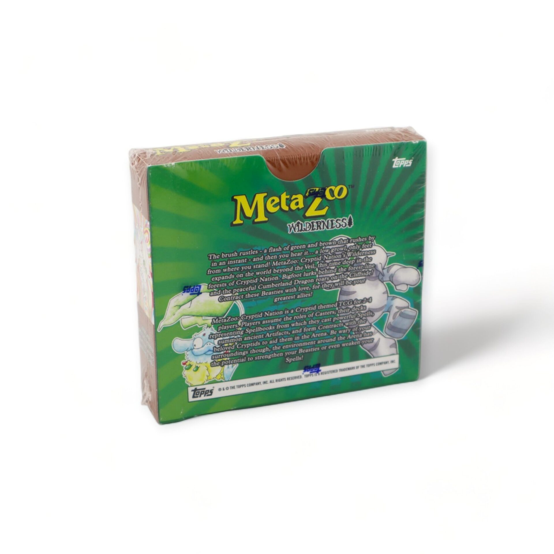 2022 METAZOO Wilderness Trading Cards 4 Packs - Wax Sealed Box - Image 3