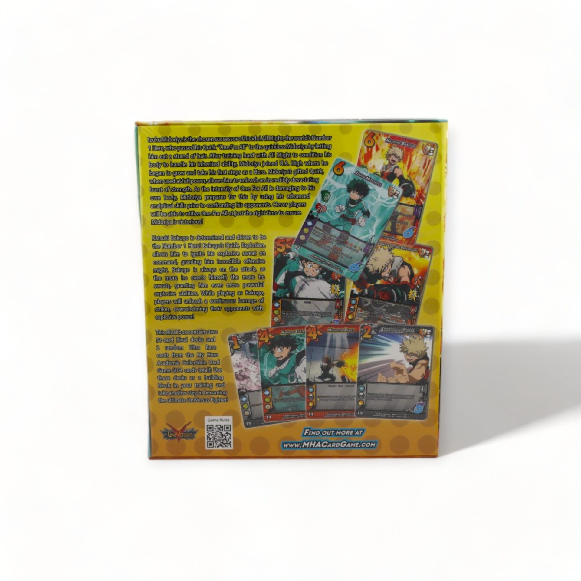 2021 My Hero Academia Izuku Midoriya Vs Katsuki Bakugo Wax Sealed Box JASCO - Image 2