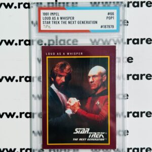 1991 Impel Loud As A Whisper Star Trek The Next Generation #66 SOC POP1