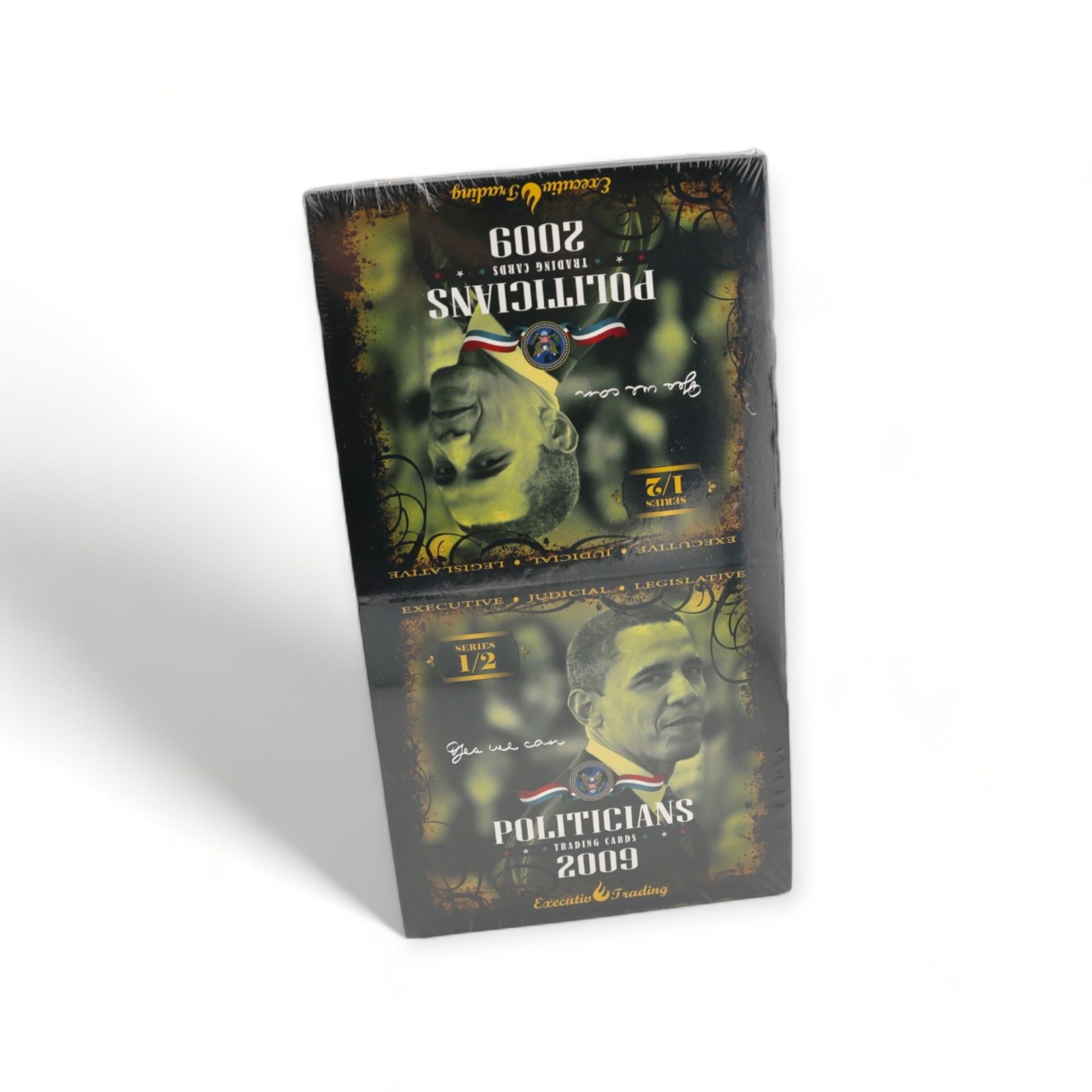 2009 Politicians Cards Political Wax Sealed Box EXECUTIVE TRADING