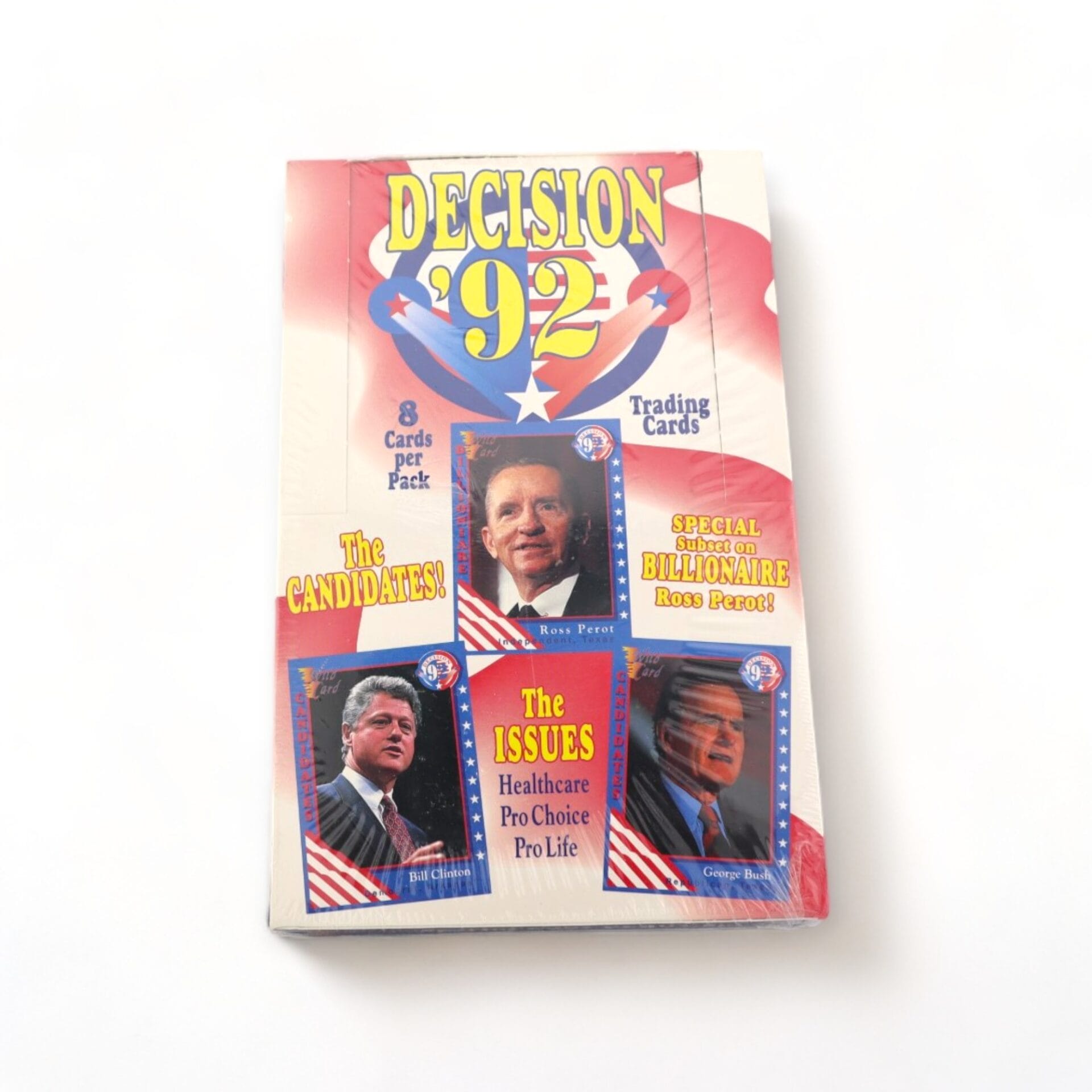 1992 Decision Trading Cards Wax Sealed Box AAA SPORTS