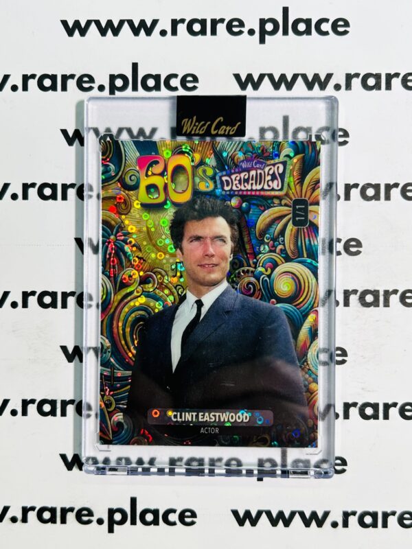 2024 Wild Card Decades Clint Eastwood 60’s #D160B2-CE 1/1