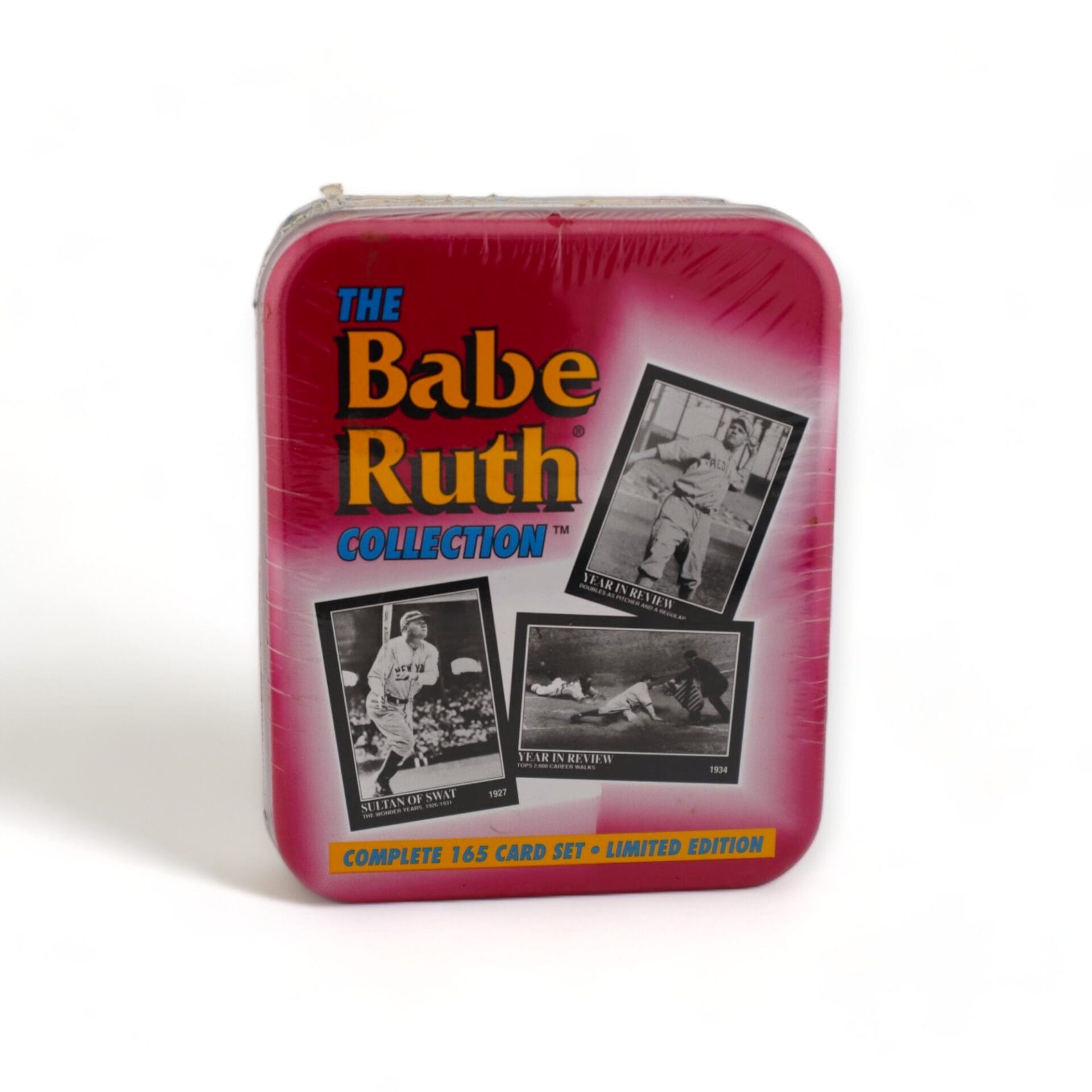 1992 MEGACARDS The Babe Ruth Collection Complete Set Limited Edition Factory Sealed - Wax Sealed Box