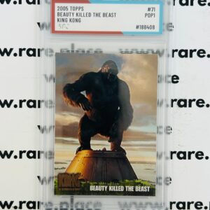 2005 Topps Beauty Killed The Beast King Kong #71 SOC POP1