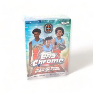 2021/22 TOPPS Chrome Ote Basketball Wax Sealed Box