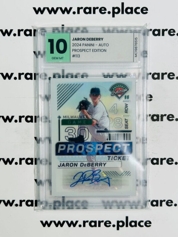 2024 Panini – Auto Jaron Deberry Prospect Edition #113