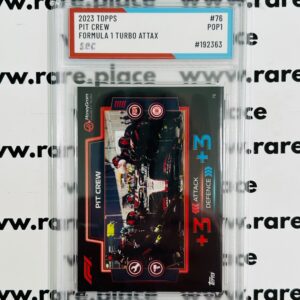 2023 Topps Pit Crew Formula 1 Turbo Attax #76 SOC POP1