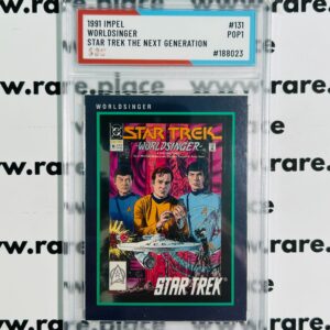 1991 Impel Worldsinger Star Trek The Next Generation #131 SOC POP1