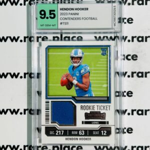 2023 Panini Hendon Hooker Contenders Football #TS11 MT-GEM MT 9.5