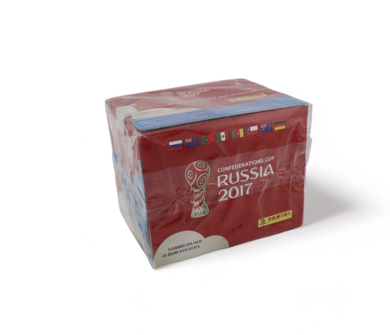 2017 Confederations Cup Russia Album Stickers Wax Sealed Box - PANINI